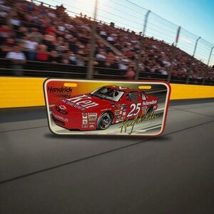VTG 1996 Motorsports NASCAR Ken Schrader #25 Plastic License Plate